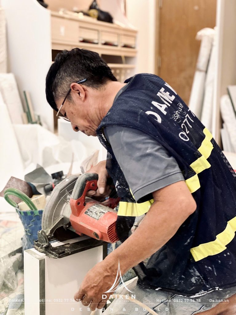 Đội ngũ thi công nội thất daiken
