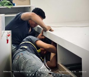 Đội ngũ thi công nội thất Daiken