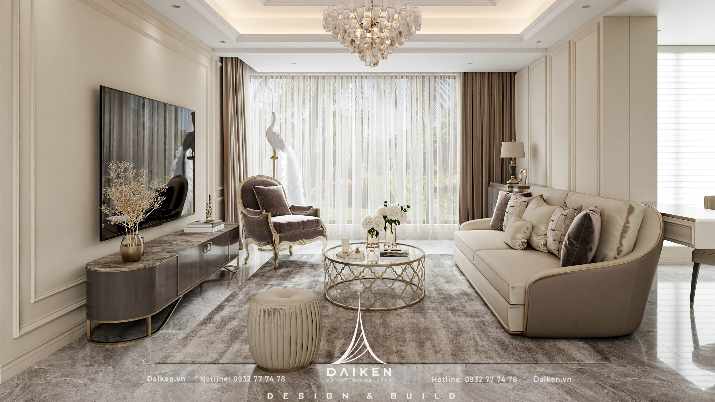 Thi công hoàn thiện nội thất