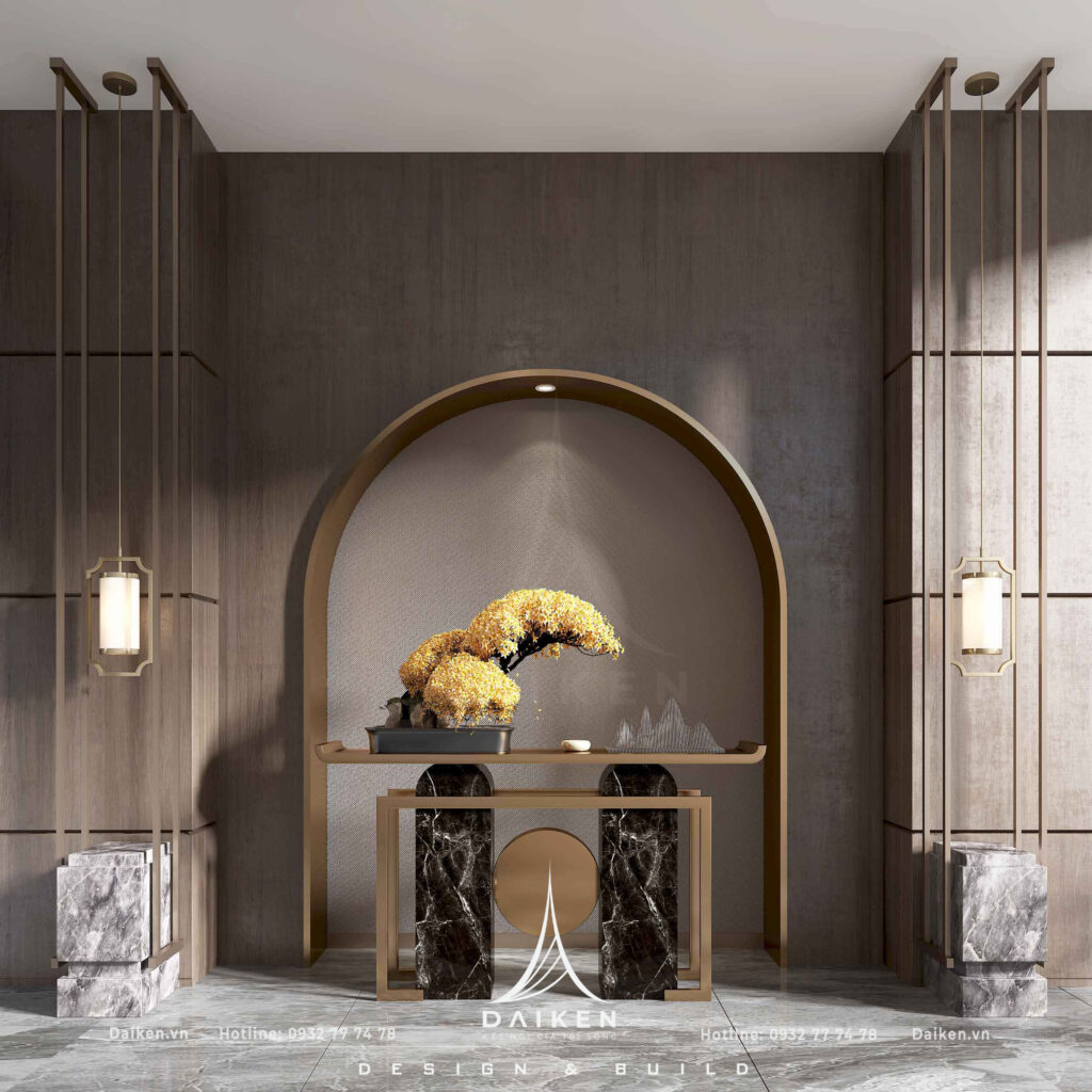 Mẫu thiết kế tủ lối vào đẹp, hiện đại