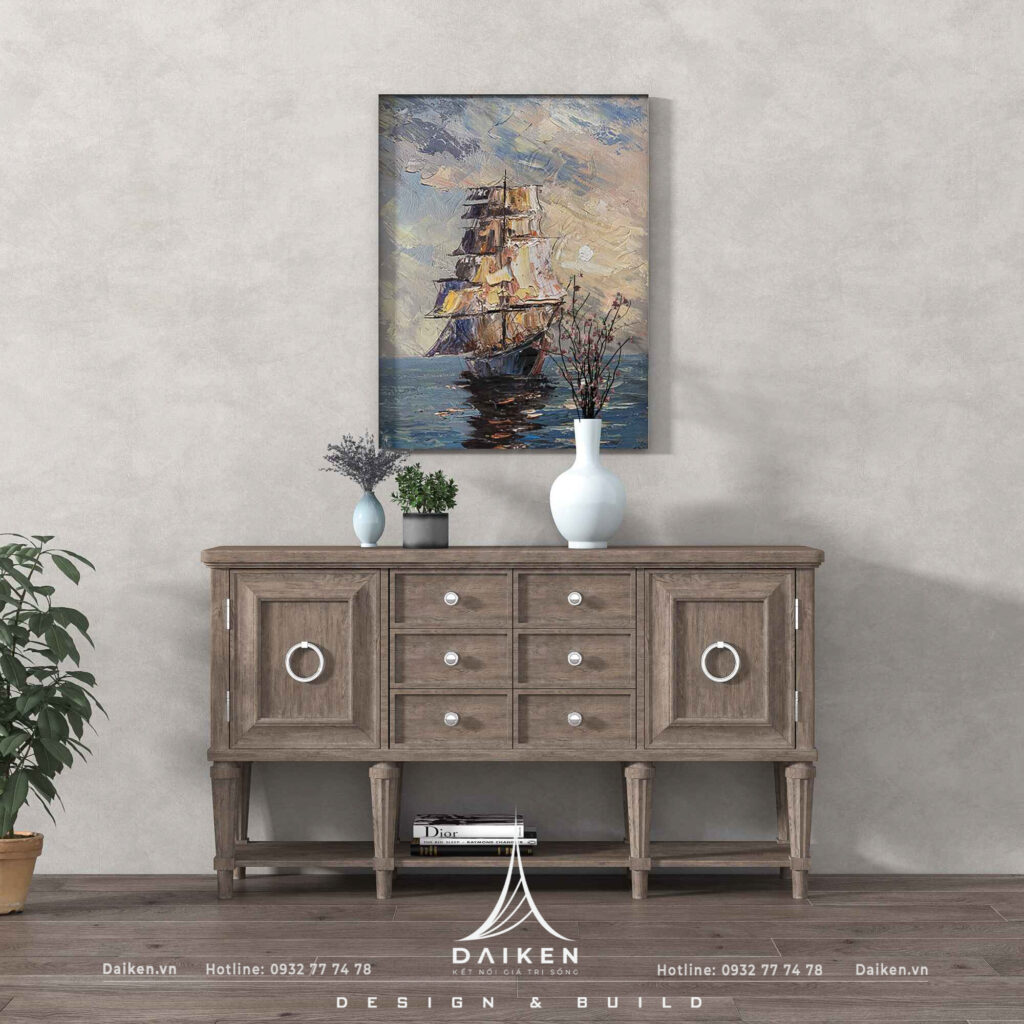 Mẫu thiết kế tủ lối vào đẹp, hiện đại