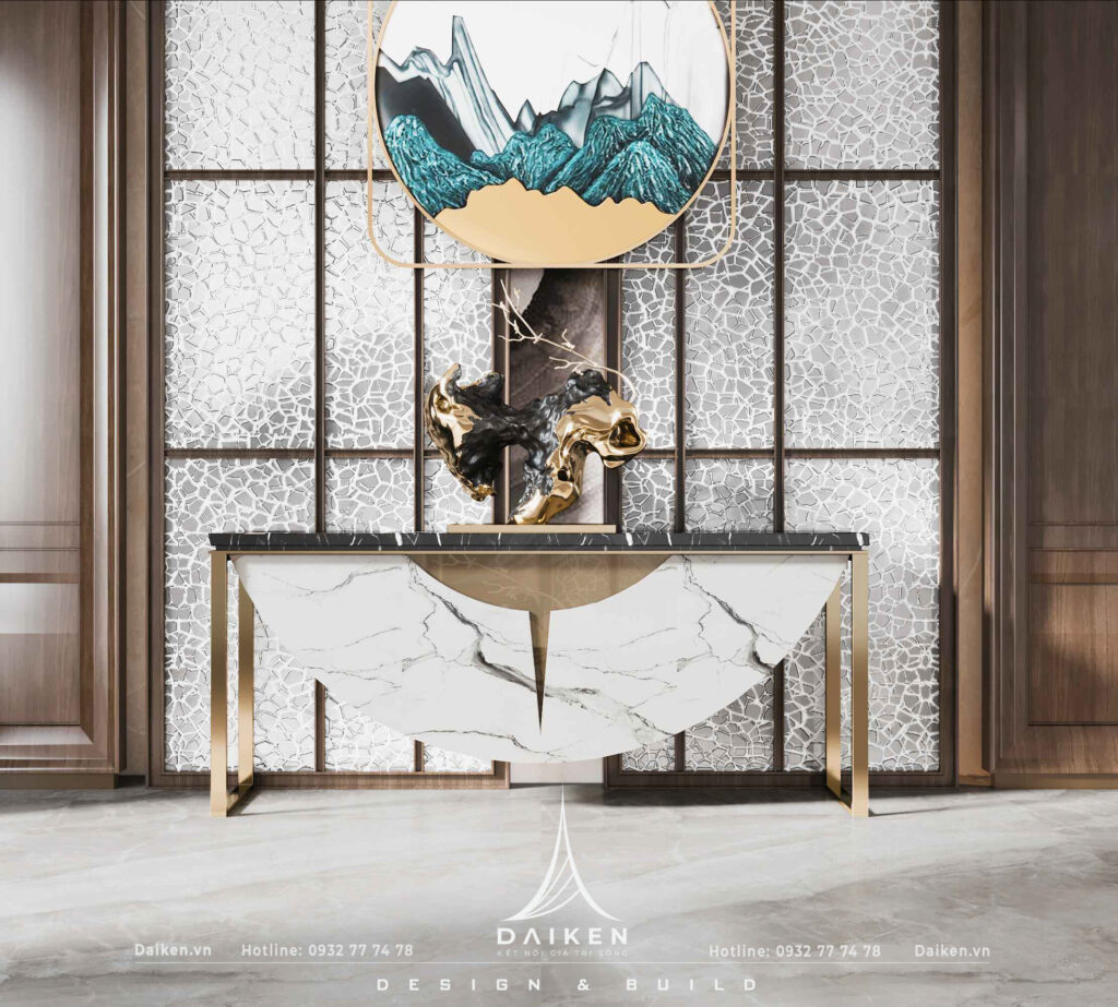 Mẫu thiết kế tủ lối vào đẹp, hiện đại