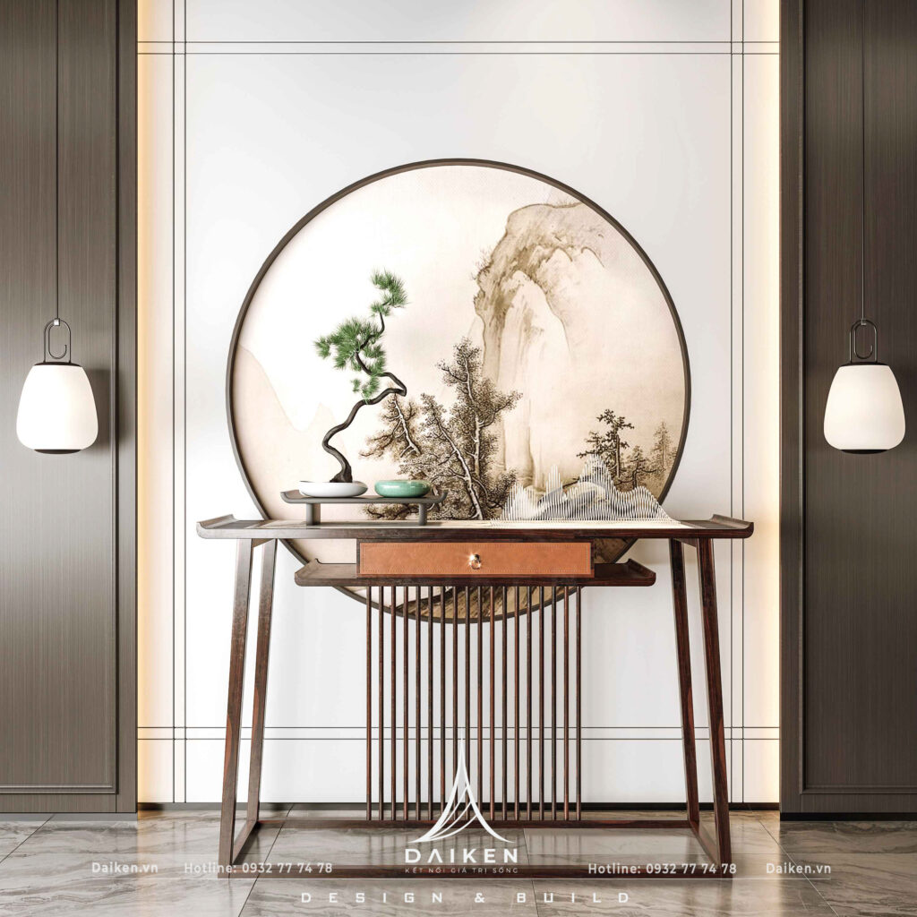 Mẫu thiết kế tủ lối vào đẹp, hiện đại