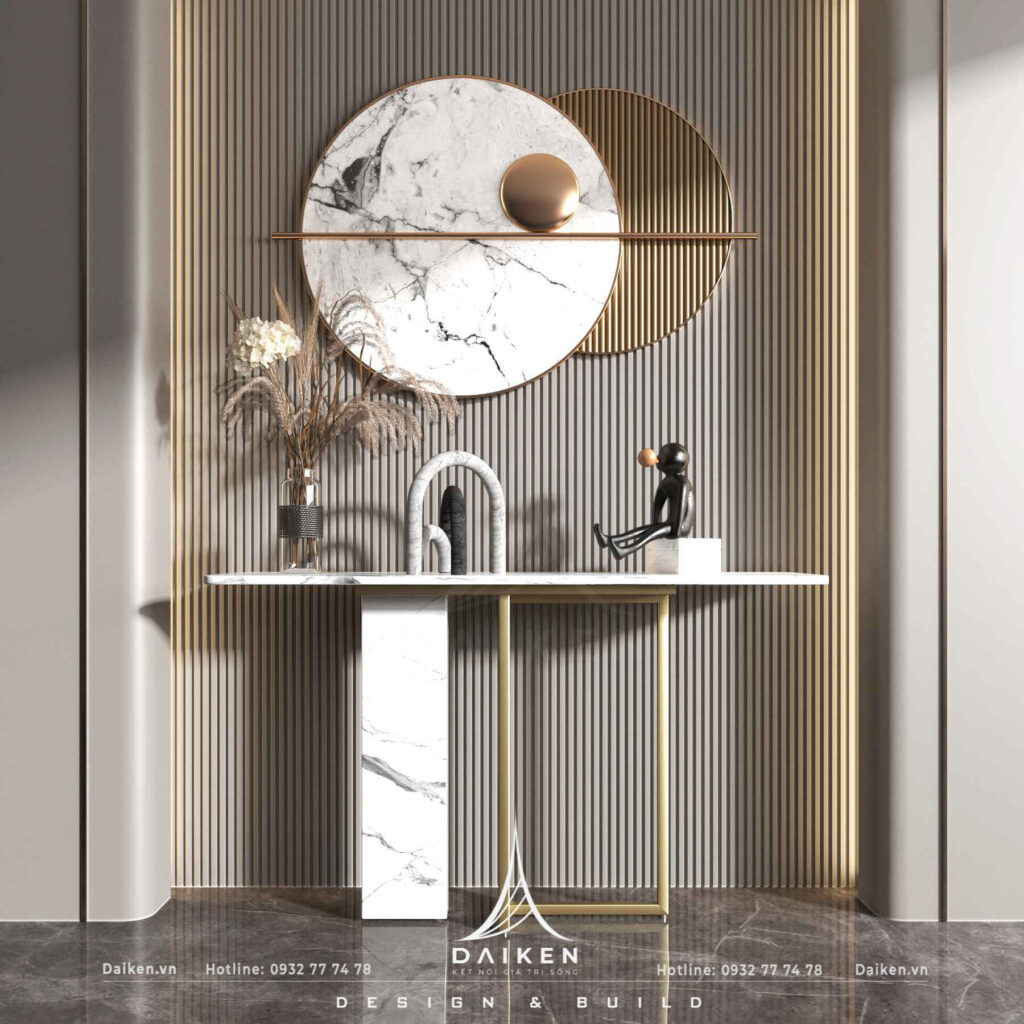 Mẫu thiết kế tủ lối vào đẹp, hiện đại