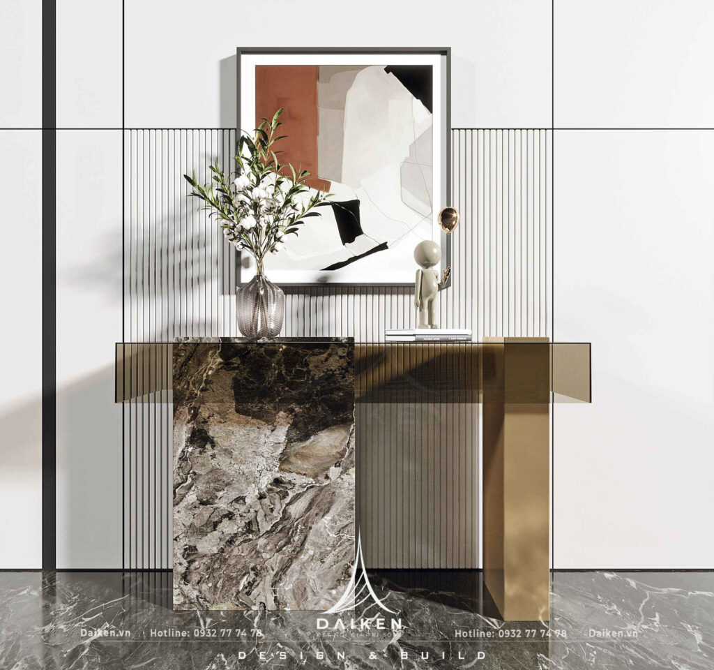 Mẫu thiết kế tủ lối vào đẹp, hiện đại