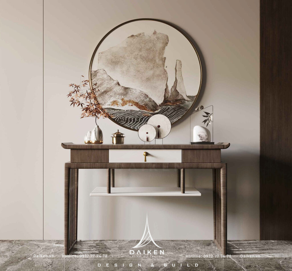 Mẫu thiết kế tủ lối vào đẹp, hiện đại