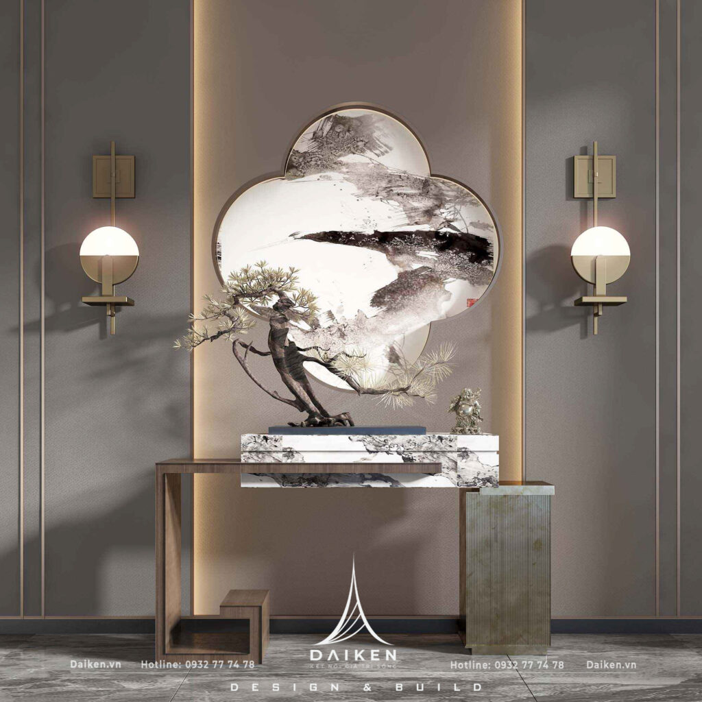 Mẫu thiết kế tủ lối vào đẹp, hiện đại