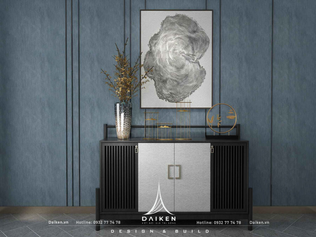 Mẫu thiết kế tủ lối vào đẹp, hiện đại