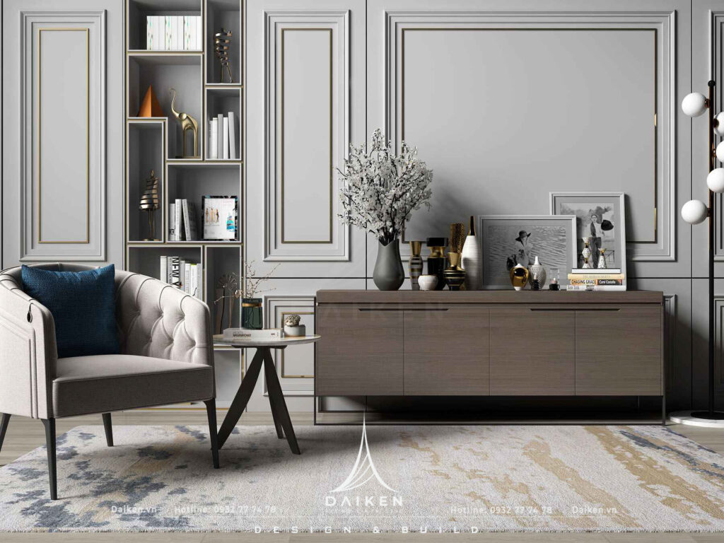 Mẫu thiết kế tủ lối vào đẹp, hiện đại