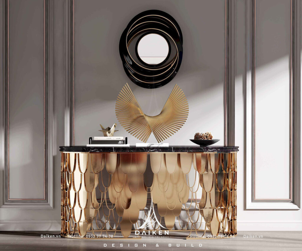 Mẫu thiết kế tủ lối vào đẹp, hiện đại