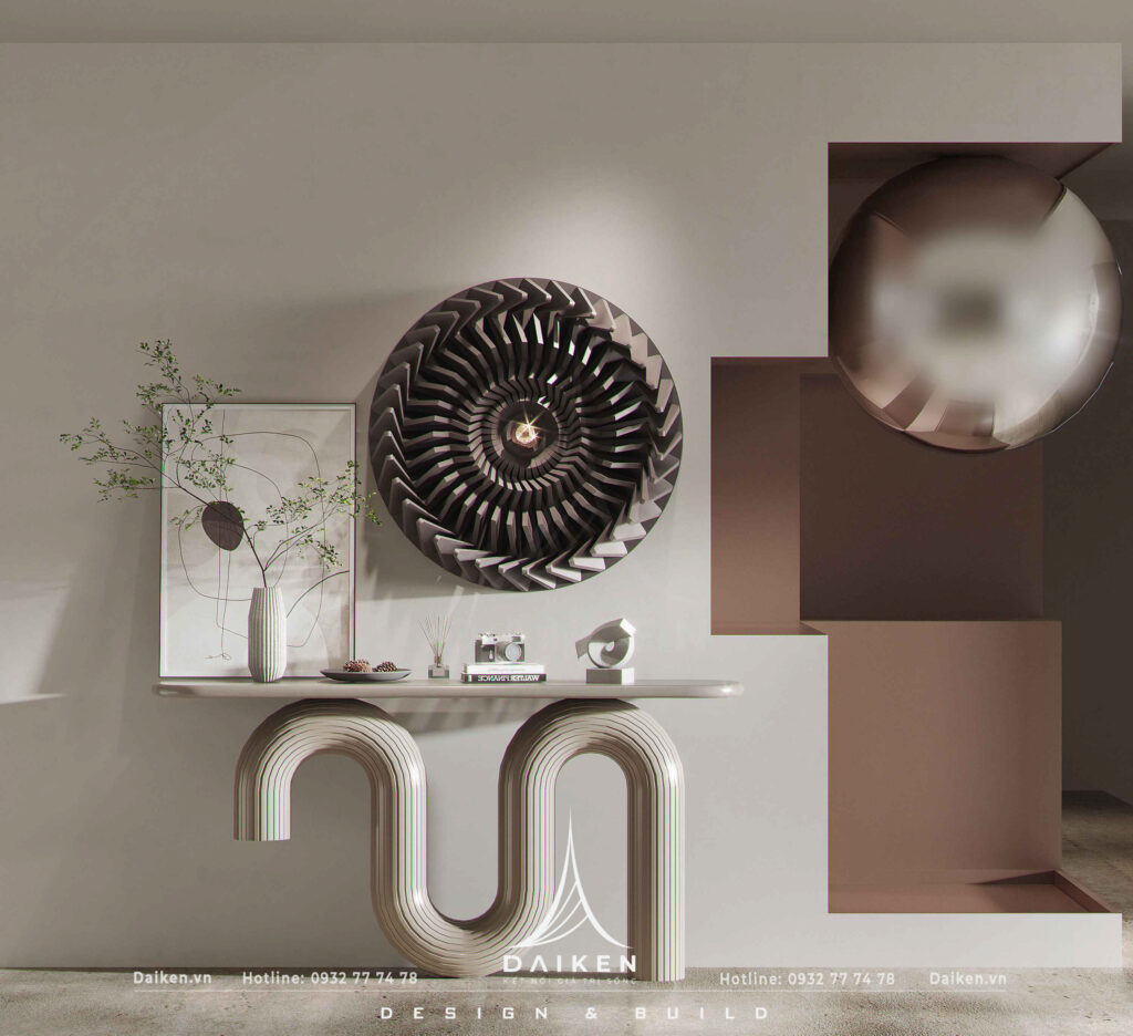 Mẫu thiết kế tủ lối vào đẹp, hiện đại