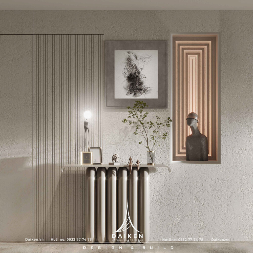 Mẫu thiết kế tủ lối vào đẹp, hiện đại