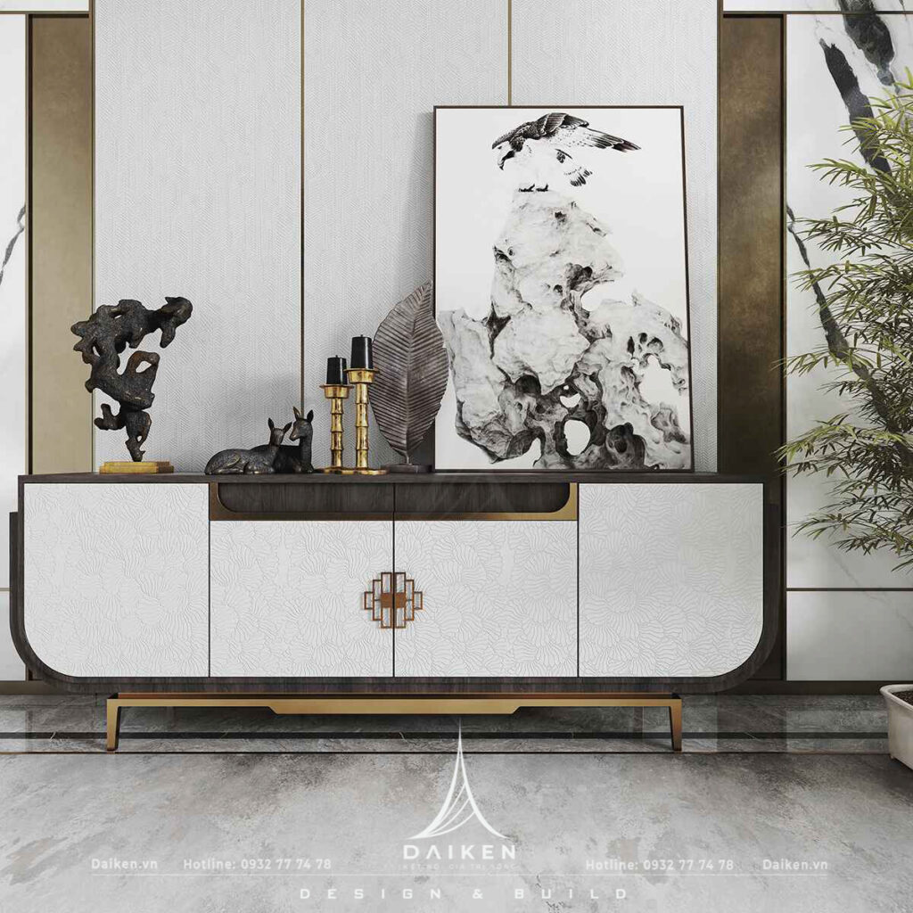 Mẫu thiết kế tủ lối vào đẹp, hiện đại