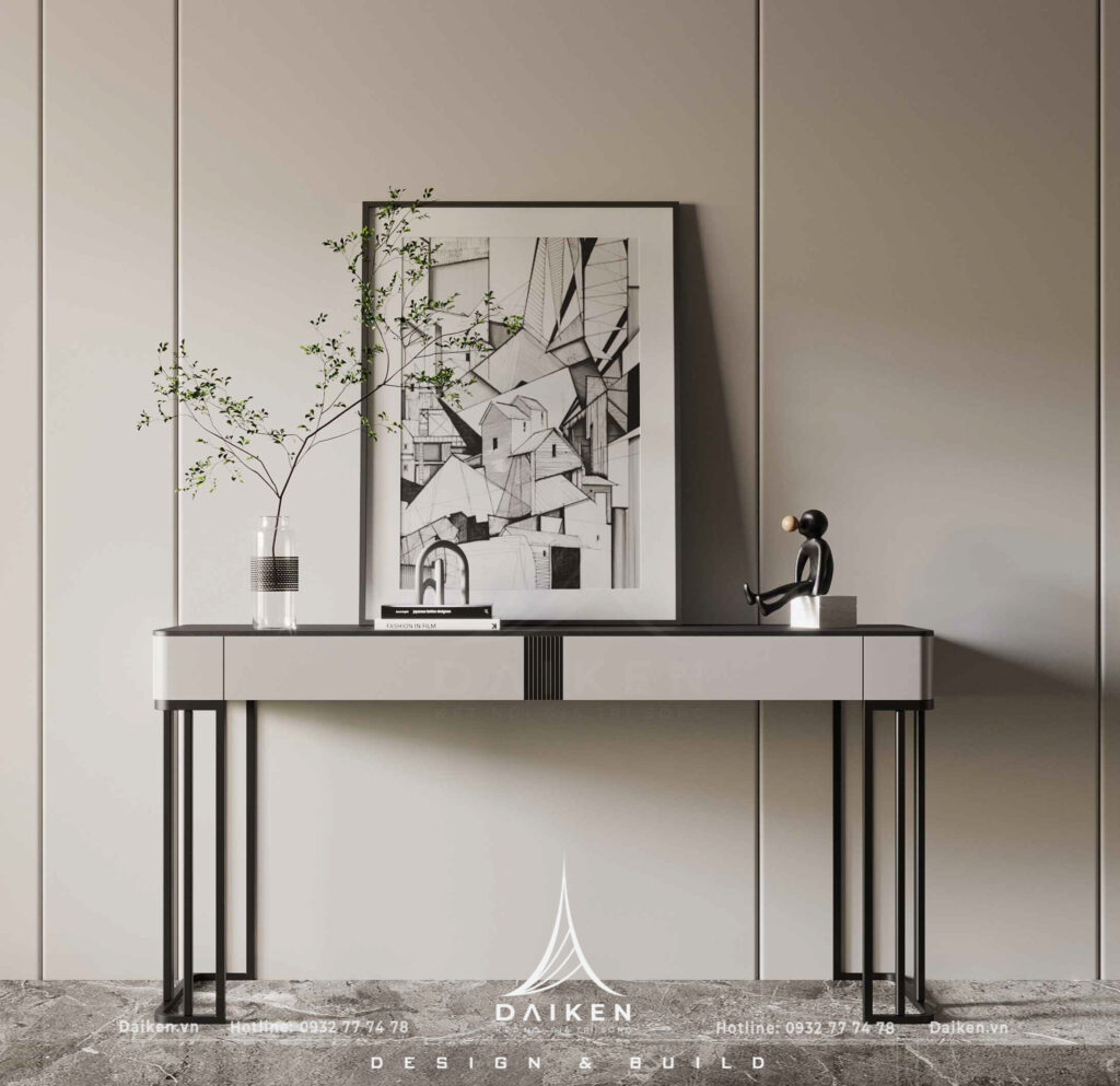 Mẫu thiết kế tủ lối vào đẹp, hiện đại