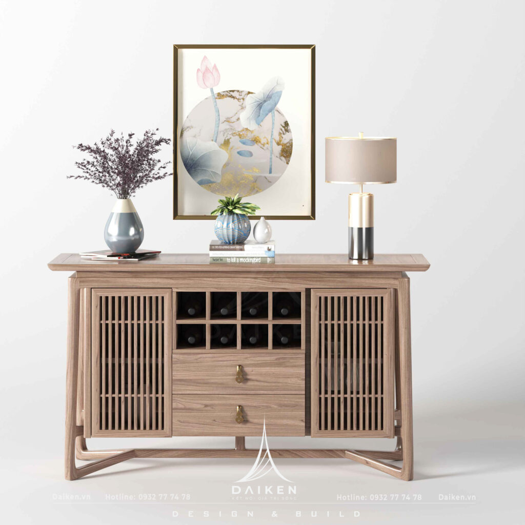 Mẫu thiết kế tủ lối vào đẹp, hiện đại