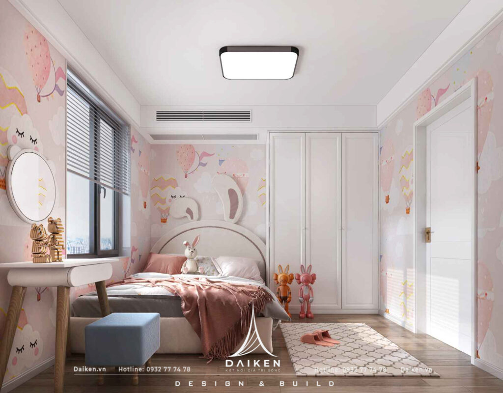 Mẫu thiết kế phòng ngủ trẻ em đẹp, hiện đại