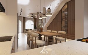 Thiết kê nội thất nhà phố