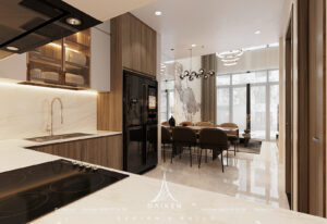 Thiết kế nội thất nhà phố