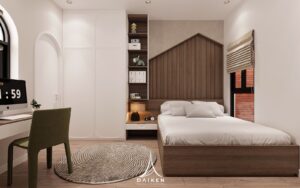 Mỗi khu vực trong nhà mẫu đều được chăm chút để khách hàng dễ dàng hình dung cuộc sống của họ tại đây