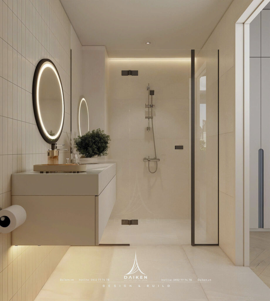 Thiết kế nội thất biệt thự - Nhà vệ sinh