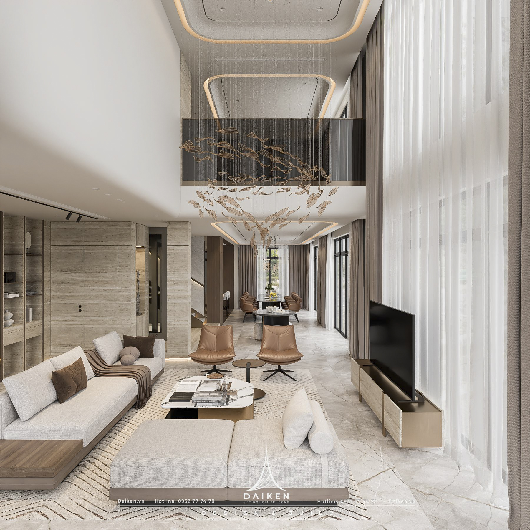 Báo giá thiết kế nội thất biệt thự