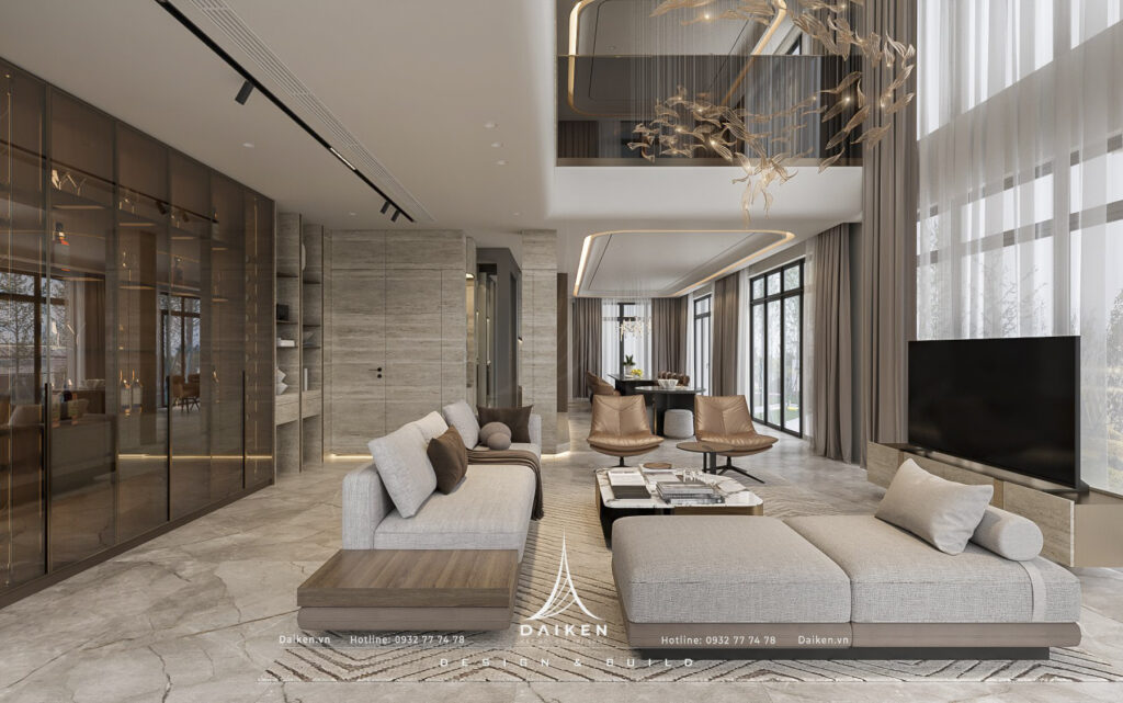 Thiết kế nội thất biệt thự
