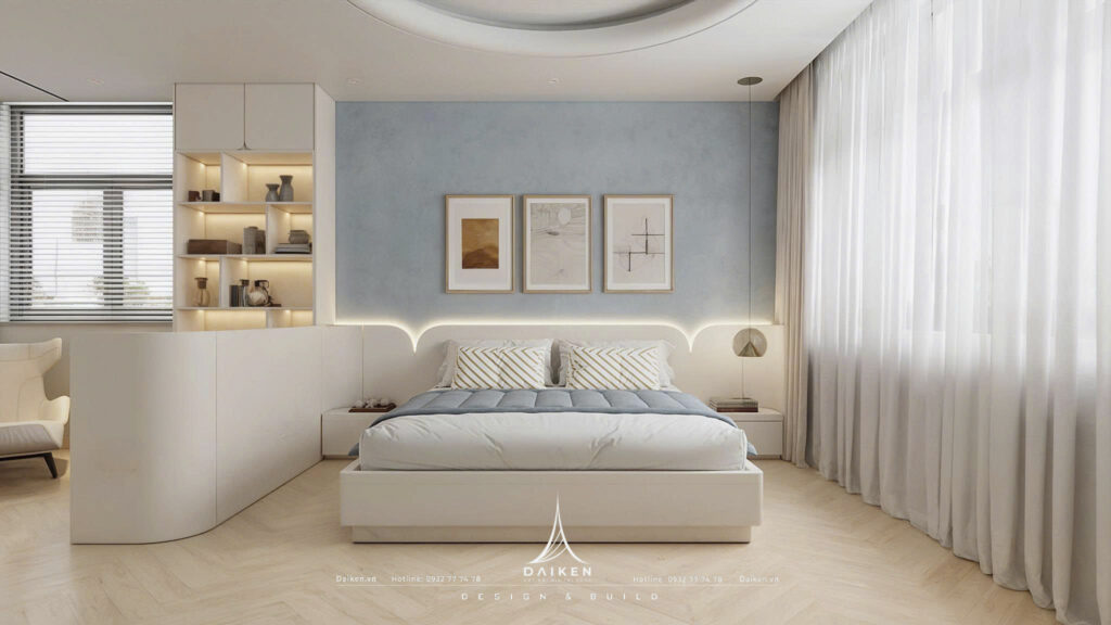 Thiết kế nội thất biệt thự - Phòng ngủ cho bé gái