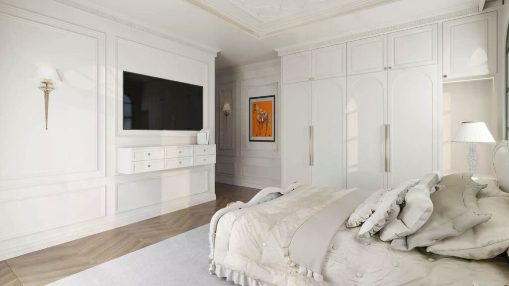 thiết kế nội thất biệt thự tân cổ điển