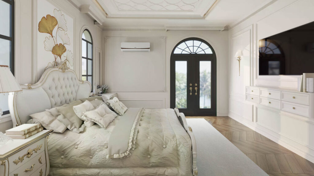 thiết kế nội thất biệt thự tân cổ điển