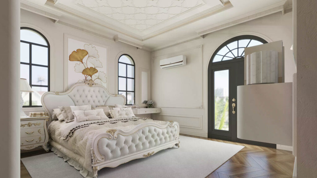 thiết kế nội thất biệt thự tân cổ điển