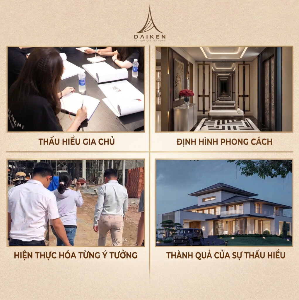 Daiken đồng hành cùng khách hàng từ khâu ý tưởng đến khi hoàn thiện công trình