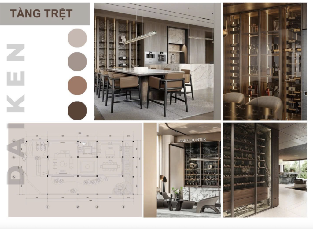 Thiết kế thi công nội thất trọn gói 